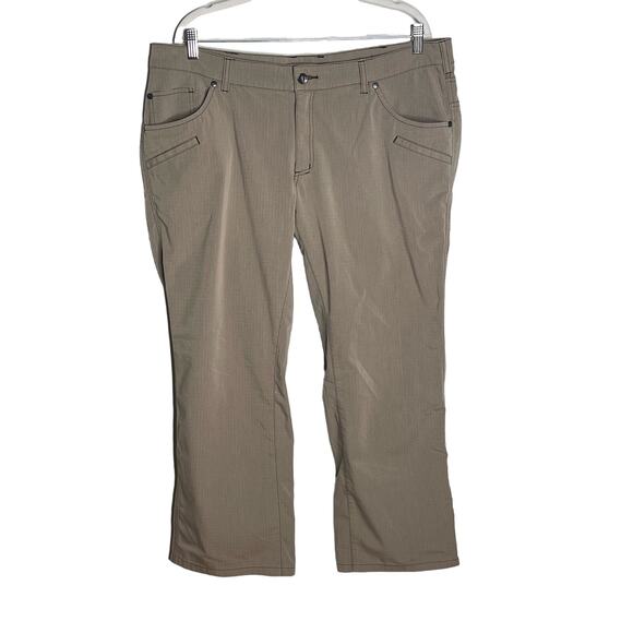 5.11 Tactical Pants Women's 18 Reg Brown Ripstop - Picture 6 of 6